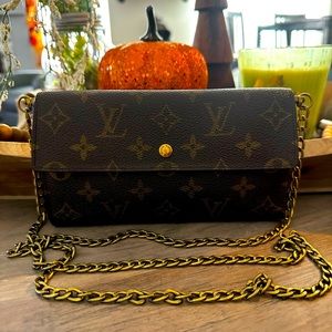 Louis Vuitton Monogram Porte Tresor International Trifold Long Wallet